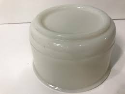 1950s Dormeyer Milk Glass Mixing Bowl Set- 2 Pieces | Chairish