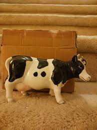 Porcelain Cow figurine farm livestock | eBay