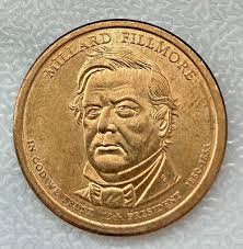 Millard Fillmore 2010 Dollar Gold Coin (1850-1853) 13th ...