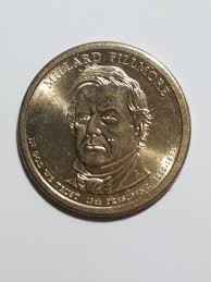 Rare Millard Fillmore Gold United States of America Dollar ...