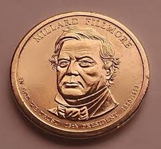 2010 P Millard Fillmore Presidential Off Center Error Dollar ...