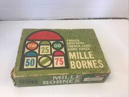 1962 Mille Bornes Card Game Complete Original Box Rules Score Cards Strategy (B) | eBay
