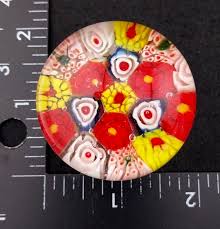 VTG Murano Style Millefiore Miniature Paperweight/Orb 2 ...