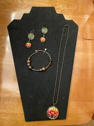 Handmade Jewelry Set (Necklace, Bracelet and Earrings) | eBay