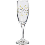 Cristar 2025 New Years Glass Champagne Flute - Shop Glasses & mugs at H-E-B