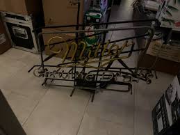 Miller Genuine Draft Beer Vintage Real Tube Neon Sign Display Light | eBay