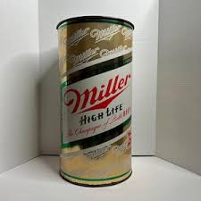 Vtg 1970s Miller High Life Wastebasket / 19” Metal Trash Can / Vintage Advertising Beer Promo / Champagne of Bottle Beer - Etsy
