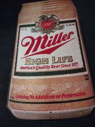 Miller High Life metal sign 8x15 - Lil Dusty Online Auctions - All Estate Services, LLC