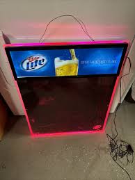 Lighted Menu Board Miller LIGHT Dry Erase 19 x 24 Bar ...