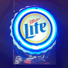 Miller Lite Mini Neon Light – D&L Billiards