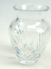 Miller Rogaska Crystal Vase Clear Richmond 5" Art Elegant ...