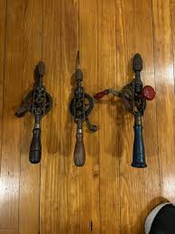 Vintage Lot Of 3 Egg Beater Hand Drills USA Miller Falls | eBay