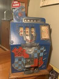 Antique Mills 5 cent CASTLE FRONT Slot Machine Vtg Coin Op ...