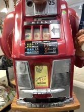 Sold at Auction: VINTAGE 1947 MILLS ONE ARM BANDIT SLOT MACHINE