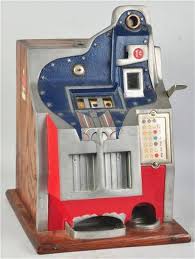 Mills Qt Firebird 21 Stars 1¢ Coin Op Machine.