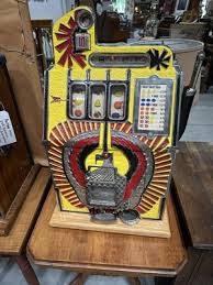 antique vintage slot machine mills war eagle art deco 10 cent 1930s | eBay
