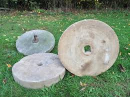 CHOICE ANTIQUE VINTAGE MILL STONE GRINDING WHEEL BLACKSMITH FARM SHARPENING TOOL | #1875335204