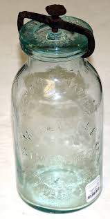 QUART SIZED FRUIT JAR – WHITALL'S PATENT 1861 — Horse Soldier
