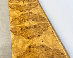 Mid Century Milo Baughman Thayer Coggin Olive Burl Wood ...