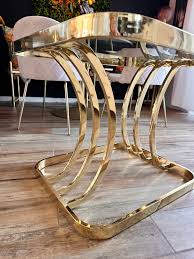 Milo Baughman Coffee Table – Gold Vintage