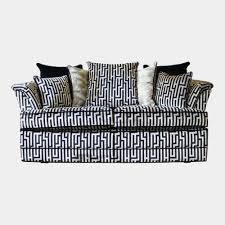 Fitzrovia - 2.5 Seat Hexagonal Back Sofa In Fabric | Lowest ...