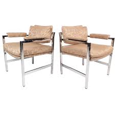 Mid-Century Modern Milo Baughman Style Armchairs For Sale at ...