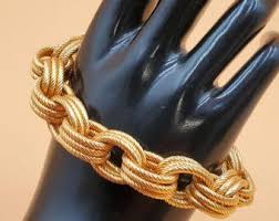 Bronze Milor Italy Vintage Tone Heavy Thick Bracelet Working Lock Circa 1990S Italian Modern Rose Gold - Etsy