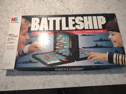 BATTLESHIP Game in Original Box Complete Vintage 1990 Milton ...