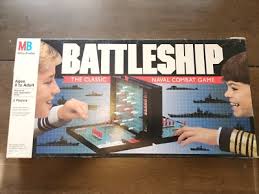 Milton Bradley 1990 Vintage Battleship Classic Naval Combat ...