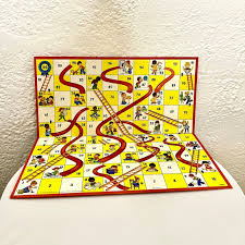 Chutes and Ladders by Milton Bradley 1974 Vintage Racing ...
