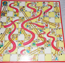 Vintage Chutes and Ladders Milton Bradley 100% Complete ...