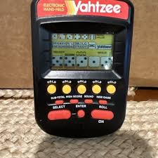 Electronic Yahtzee Game 1995 Hand-Held Milton Bradley 4511 Tested Sound Works | eBay
