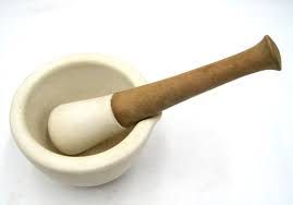 Vintage 5” Rim 1800s MORTAR & PESTLE Thomas Maddock & Sons Granite Stone | eBay