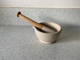 Stoneware Apothecary Acid proof Pestle & Mortar Made in England | eBay UK