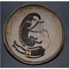 MIMBRES STYLE POTTERY BOWL