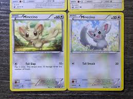 POKEMON CINCCINO 86/111 + MINCCINO 85/111 + MINCCINO 87/124 + MINCCINO 88/114 | eBay Australia