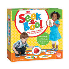 Amazon.com: MindWare Seek-a-Boo Seek and Find Memory Game ...