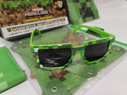 Minecraft Birthday Party Supplies W/ 7Ft Banner & Gifts Minecraft Wallet & Watch | eBay