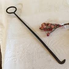 Antique Wrought Iron Fireplace Log Mover. Great for a ...