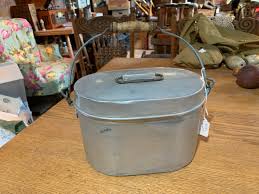Antique 2 Piece Metal Coal Miners Lunch Box Pail With Handle - Etsy Israel