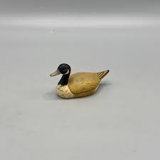 Vintage Mini Enesco Duck Figurine - Ocean Springs Mercantile