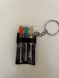 3 Piece Miniature Screwdriver Set Keychain 45242293766| eBay