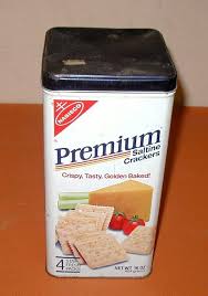 saltine crackers Nabisco tin vintage original advertising kitchen storage | eBay