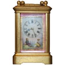 Miniature Carriage Clock by Mathew Norman of Switzerland w/ Original Key at 1stDibs | matthew norman carriage clock value, matthew norman clock price, garrard carriage clock 1980