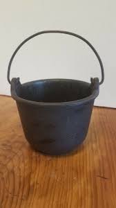 Vintage Cast Iron Mini Pot Kettle with Bail Handle Marked #5482 103.1 | eBay