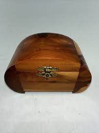 Tiny Cedar Chest Wooden Storage/Jewelry Box 2.5" x 2.5" x ...
