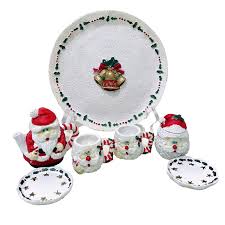 Santa's Collection Mr. Santa Childrens Christmas 7 Pc. Tea ...
