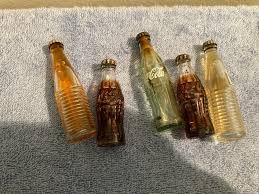 VINTAGE LOT OF MINIATURE COKE & FANTA SODA POP GLASS BOTTLES ca. 1970s-1980s | eBay