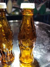 Vintage Amber Coca Cola Salt and Pepper Shakers - Coke Shakers, Vintage Coke Bottle, Coca Cola, Retro Coke - Etsy México