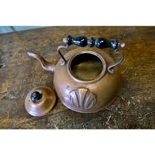 Vintage Arts & Crafts Copper Kettle, 1880s | Chairish
